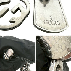 GUCCI Gucci Logo Charm Stainless Steel Quartz Wristwatch Silver 37369 — Good