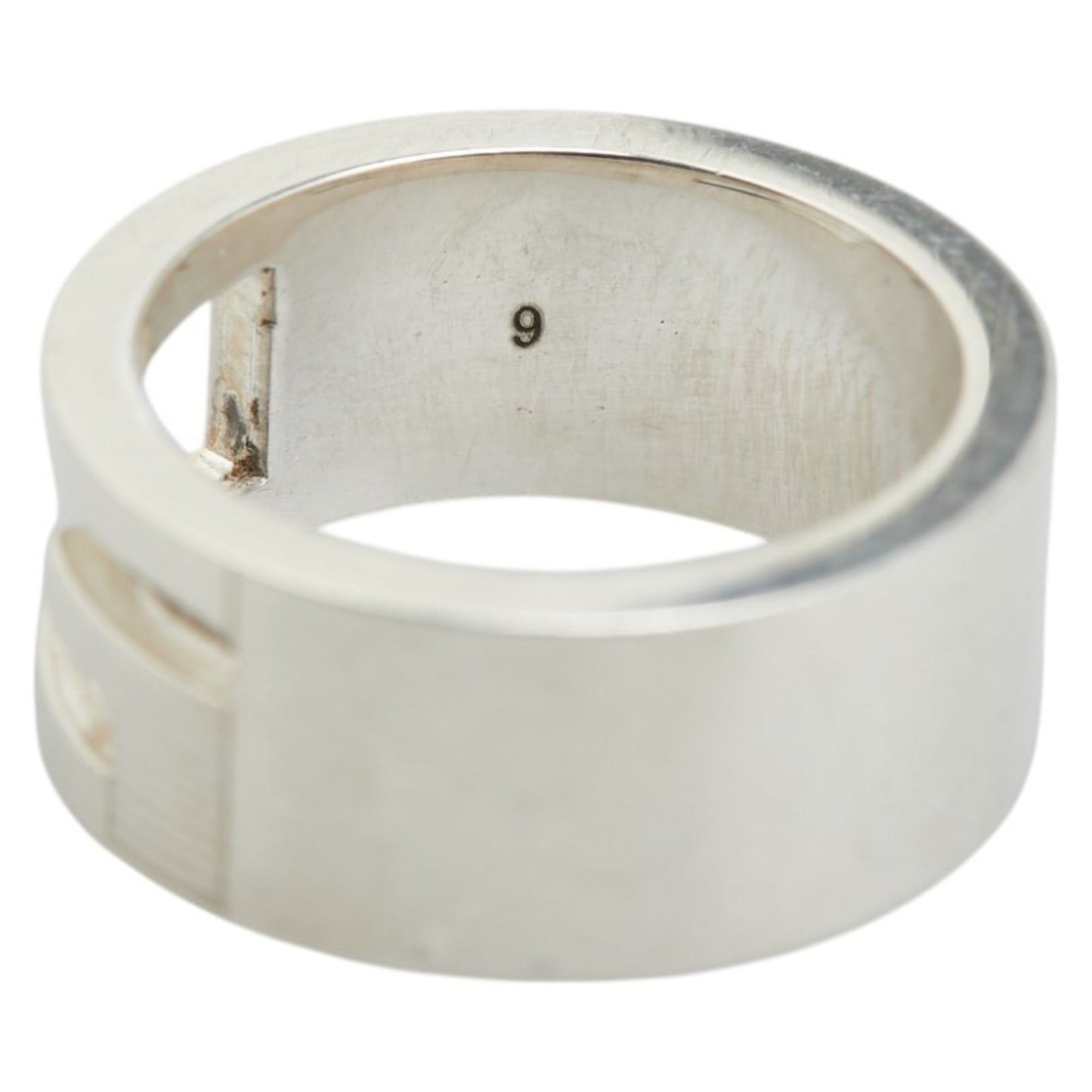 Gucci Branded G Ring #9 SV925 Silver Women's GUCCI