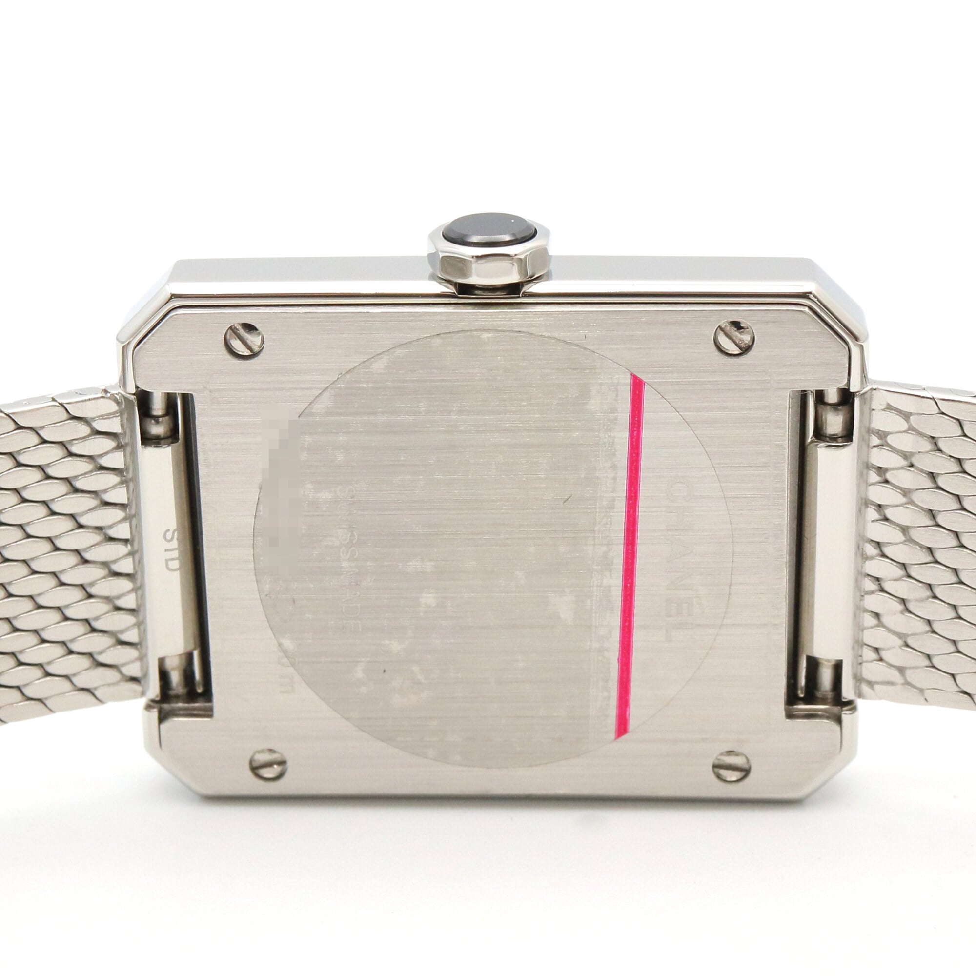 Chanel Boyfriend Tweed Watch, Stainless Steel, Women's, Black, H4876 — Very Good