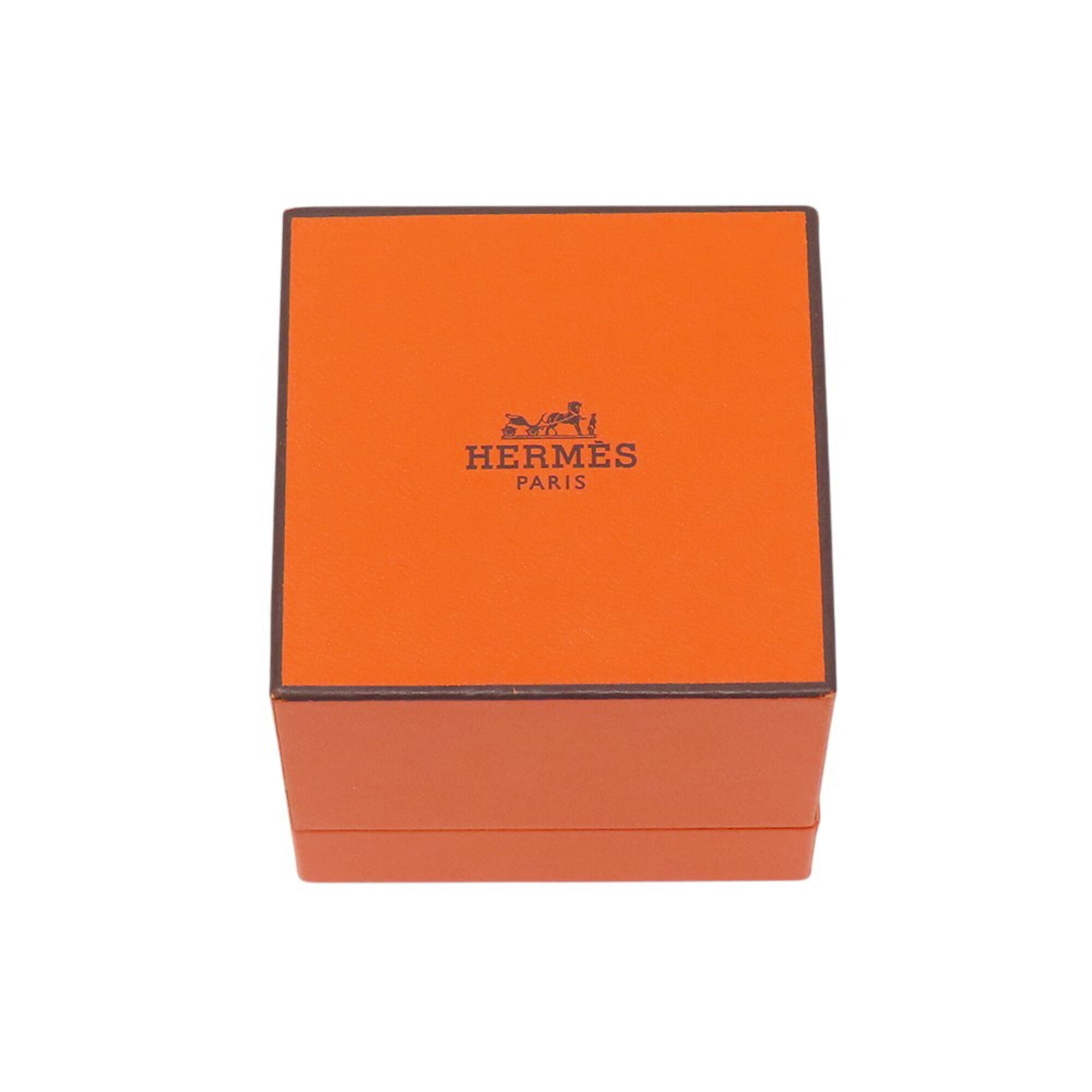 Hermes Croisette MM ring, SV925 silver, ring size 52. HERMES ring — Like New