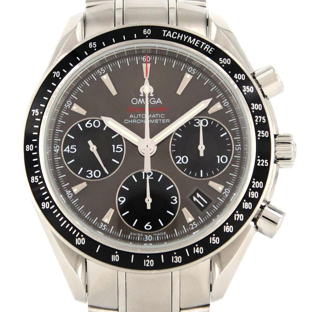 Omega Speedmaster Date 323.30.40.40.06.001 Stainless Steel Automatic Watch — Very Good