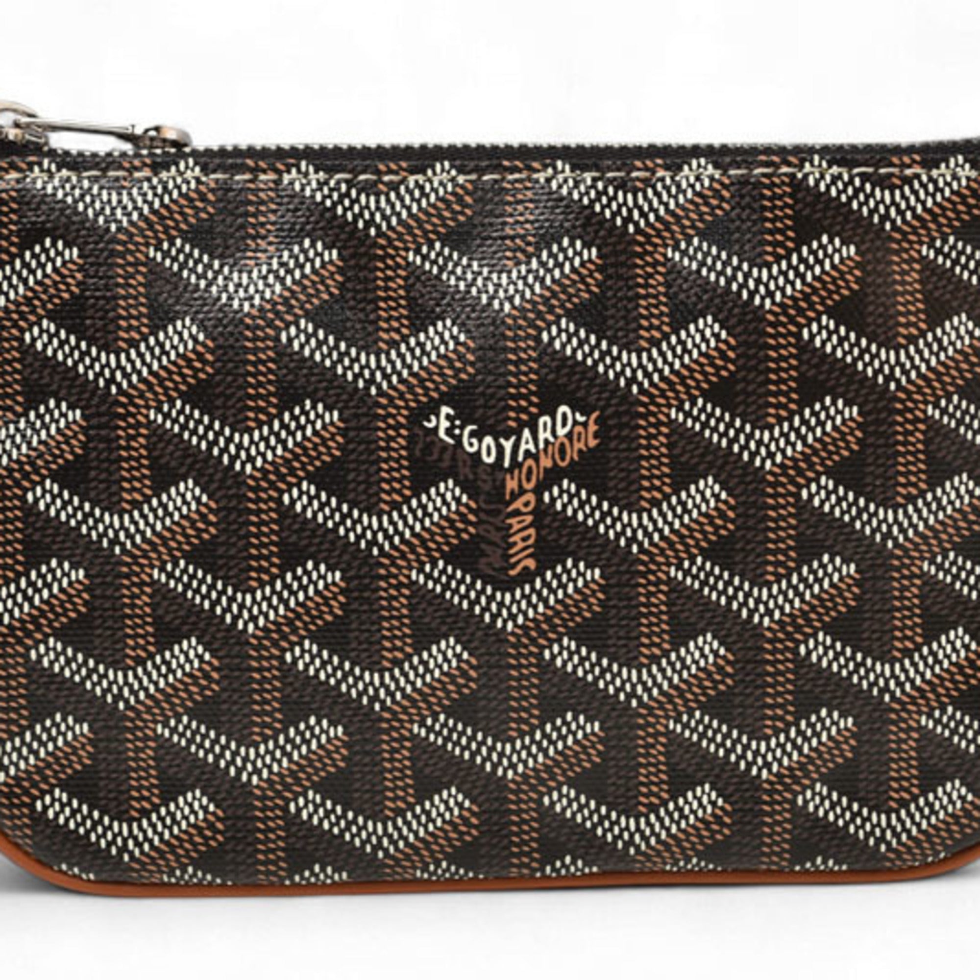 Goyard Senna Mini Pouch Multi-Case SENAT2MINTY01CL03P Black Natural Unused — New - Store Return