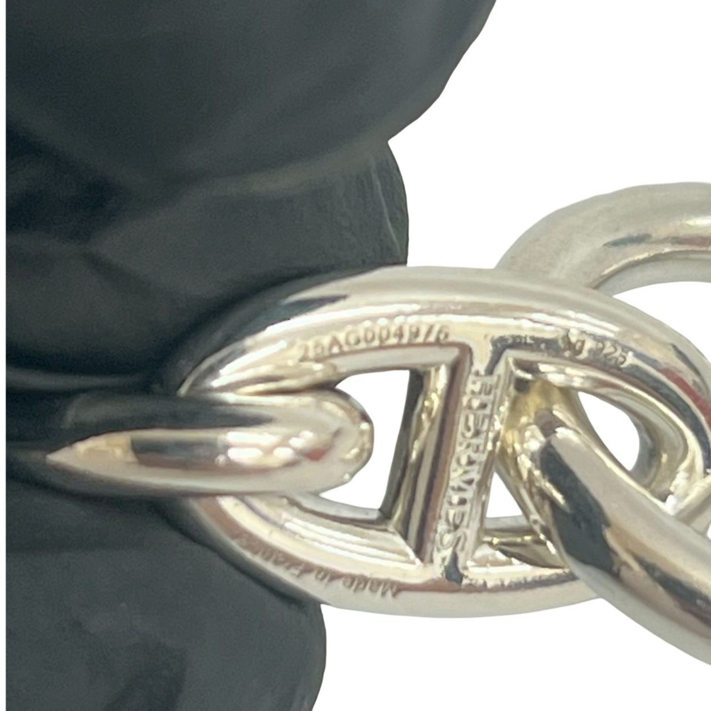 HERMES Chaine d'Ancre GM 13-link Sterling Silver 925 Chain Bracelet, 32134