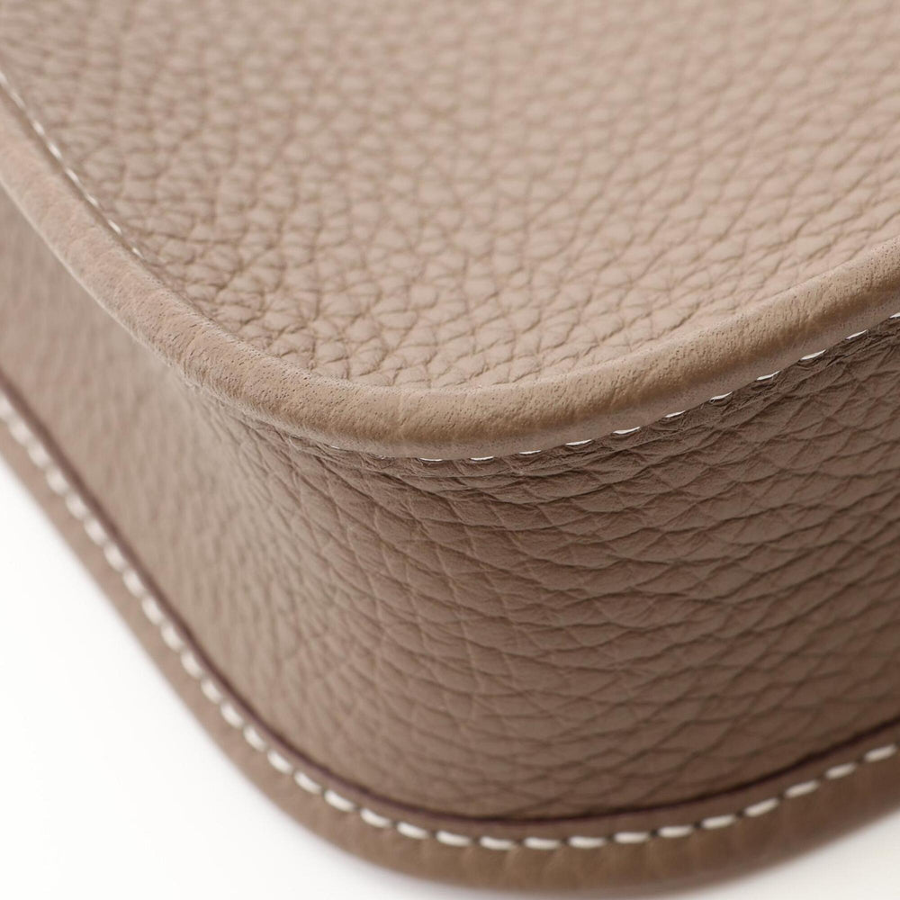 Hermes Evelyne TPM Amazon Etoupe Shoulder Bag/Handbag, Taurillon Clemence Leather, Women's, Beige — New - Store Return