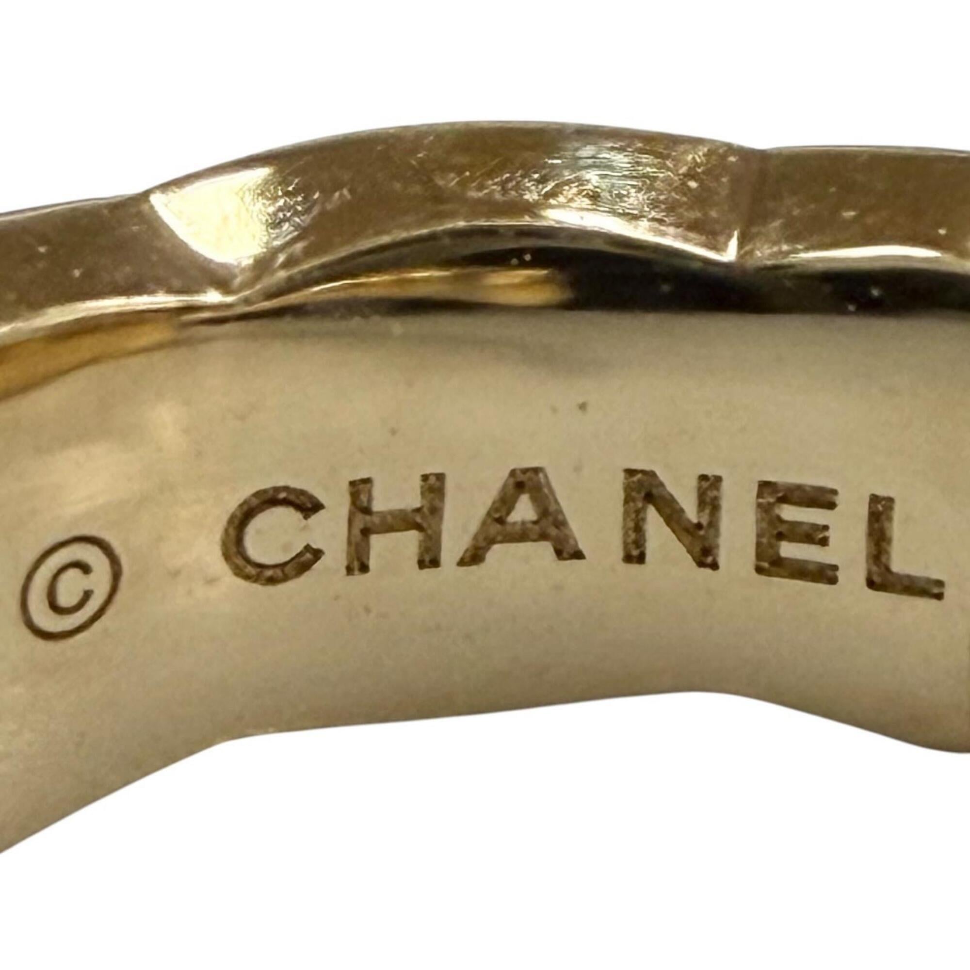 CHANEL FF3615 750 (YG) Coco Crush Single Earring, Yellow Gold, Weight 1.6g, Women's Accessory — Like New