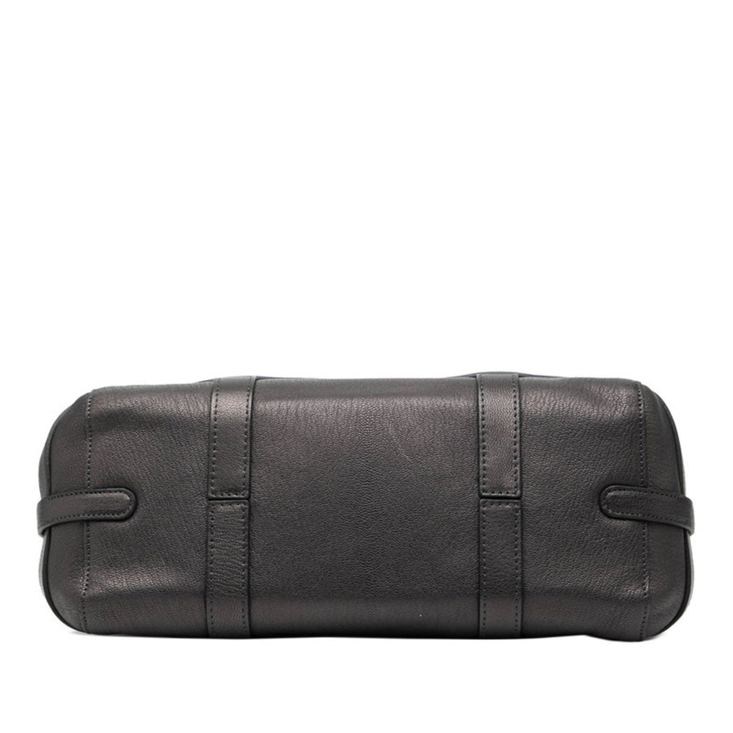 LOEWE handbag in grey charcoal leather for women