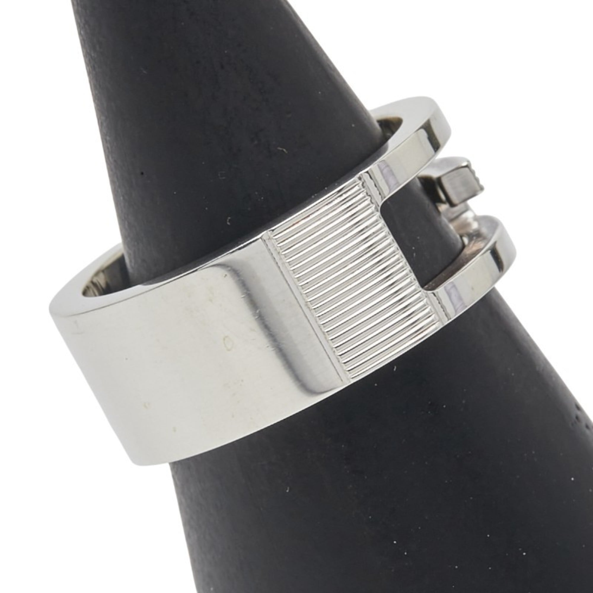 Gucci Cutout G Ring #12 SV925 Silver Women's GUCCI