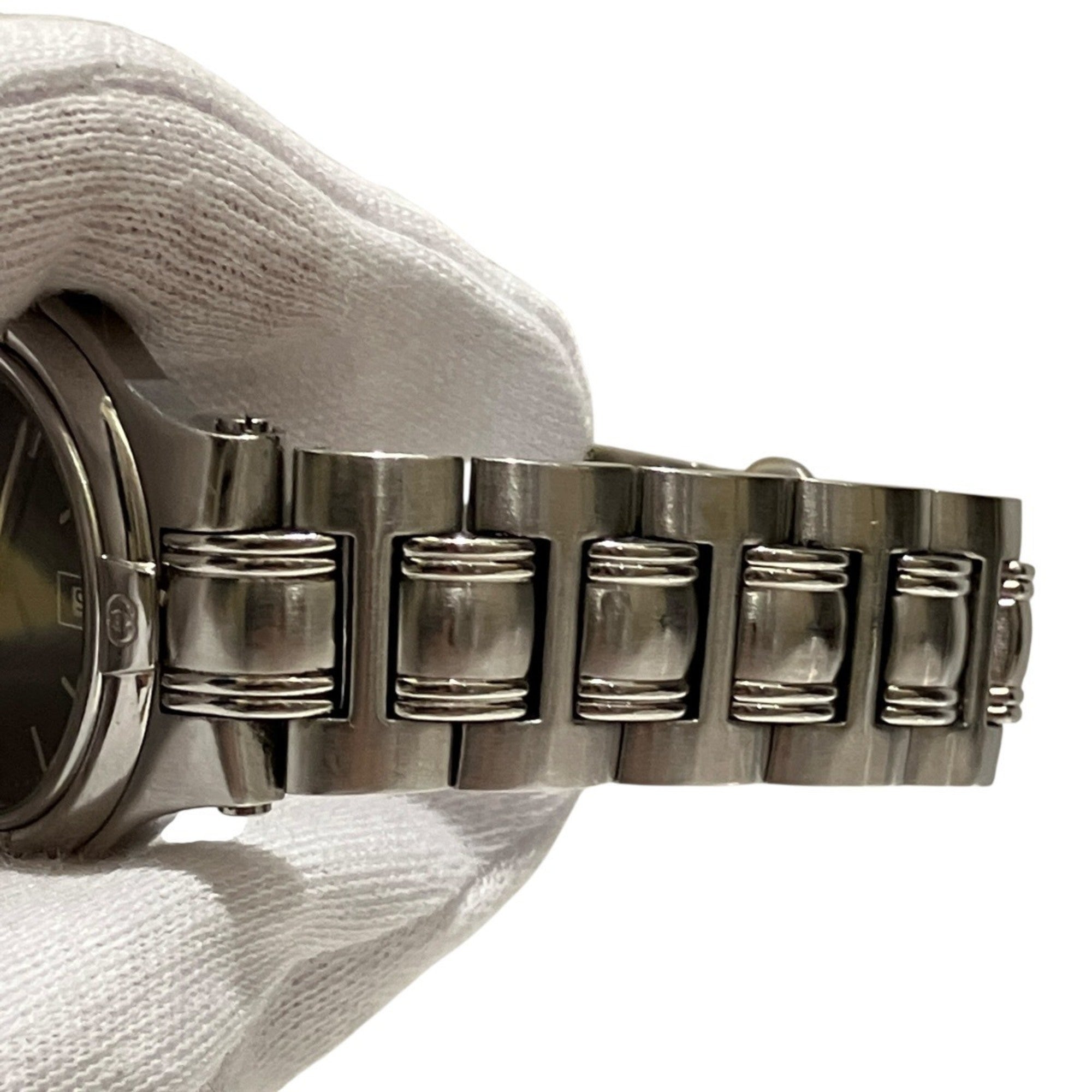 Gucci GUCCI watch, total weight 105.4g, stainless steel, quartz movement, black dial, 9040M — Good