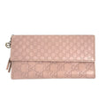 Gucci GUCCI long wallet, bifold Guccissima GG leather, 323396, pink