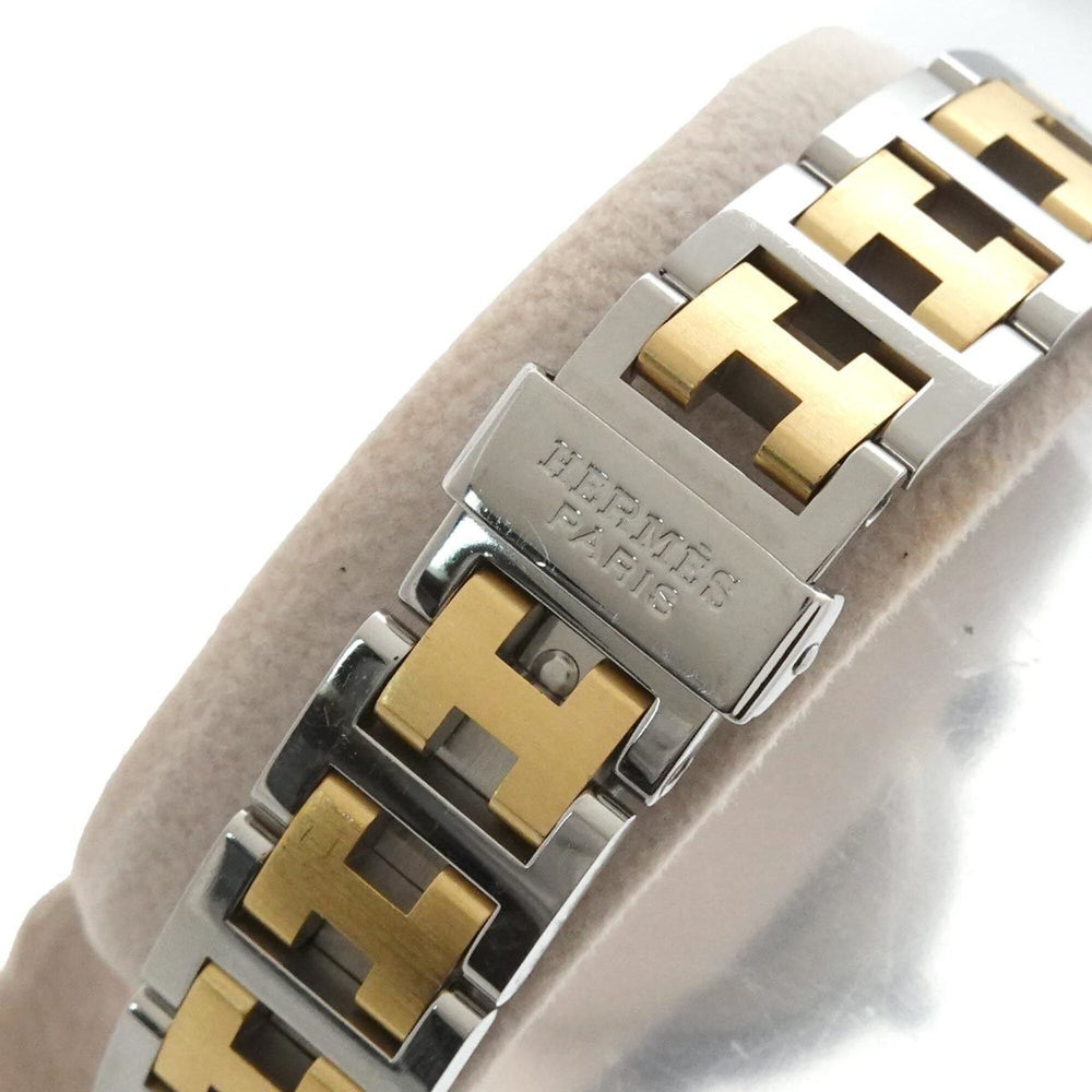 Hermes CL4 220 Women's Watch, Date, Ivory, Quartz Watch — Very Good