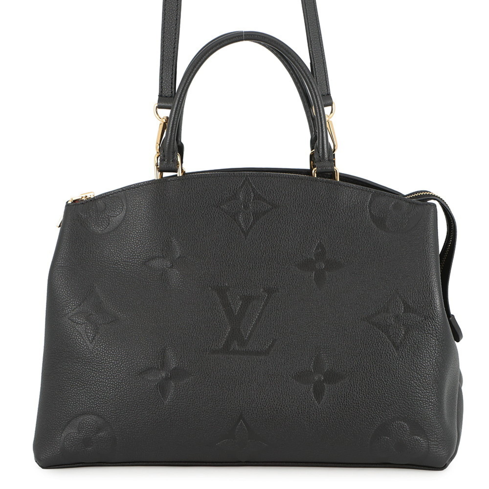 Louis Vuitton Monogram Empreinte Grand Palais MM Handbag M45811 2-way Shoulder Bag Black