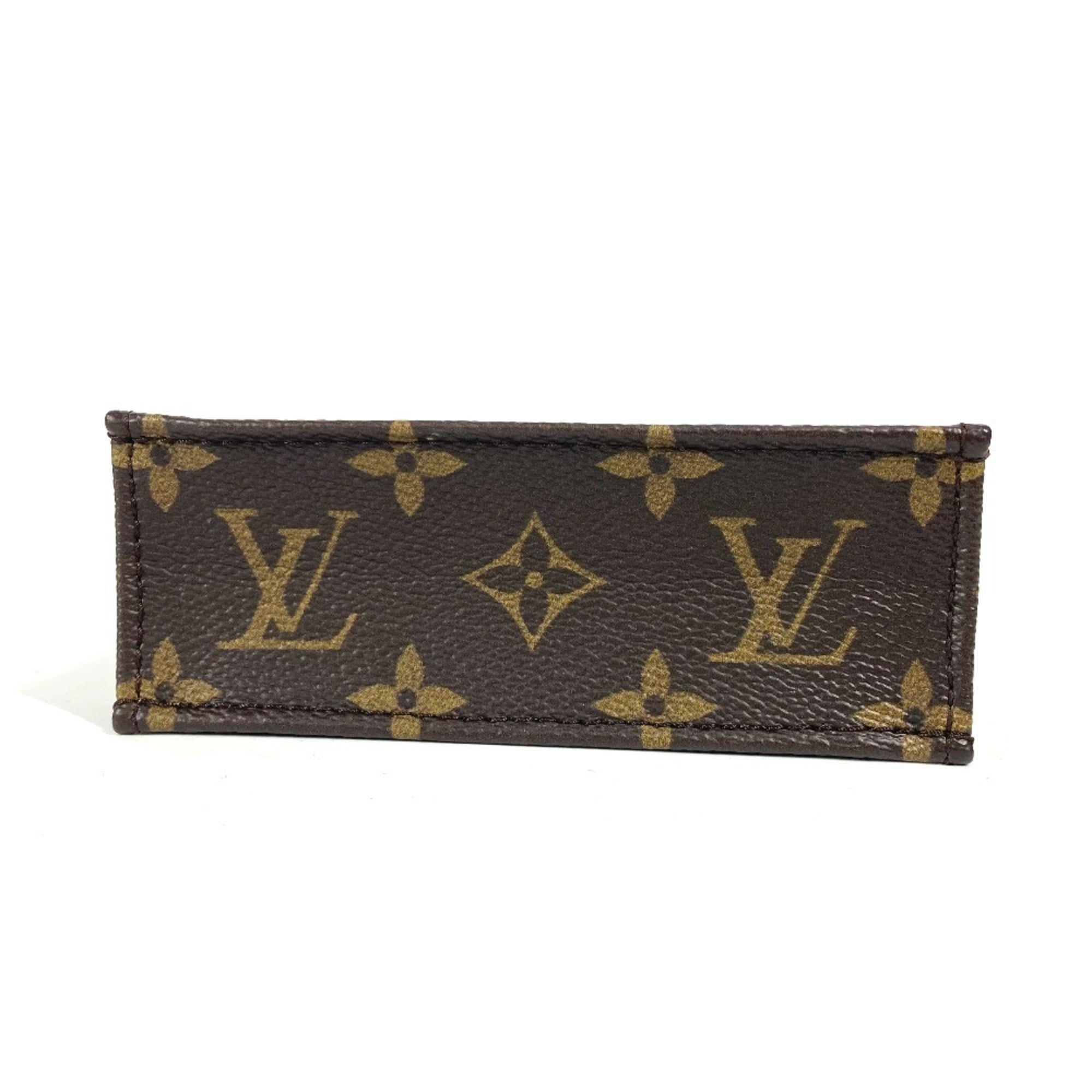 LOUIS VUITTON M80839 Monogram Fall in Love China Limited Petite Sac Plat Bag Handbag Crossbody Shoulder Canvas Women's Brown — Like New