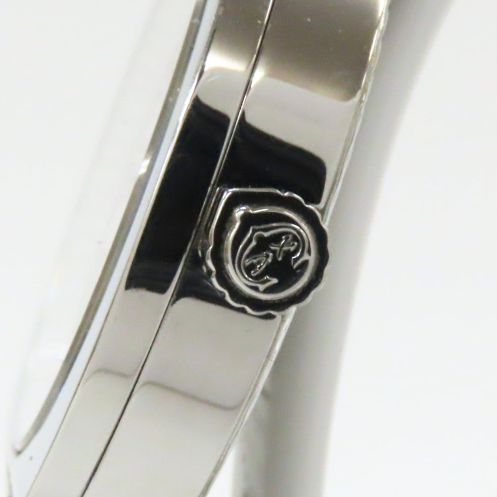 CHARRIOL Columbus CCR38D Stainless Steel Diamond Silver White Dial Men's Watch — Very Good