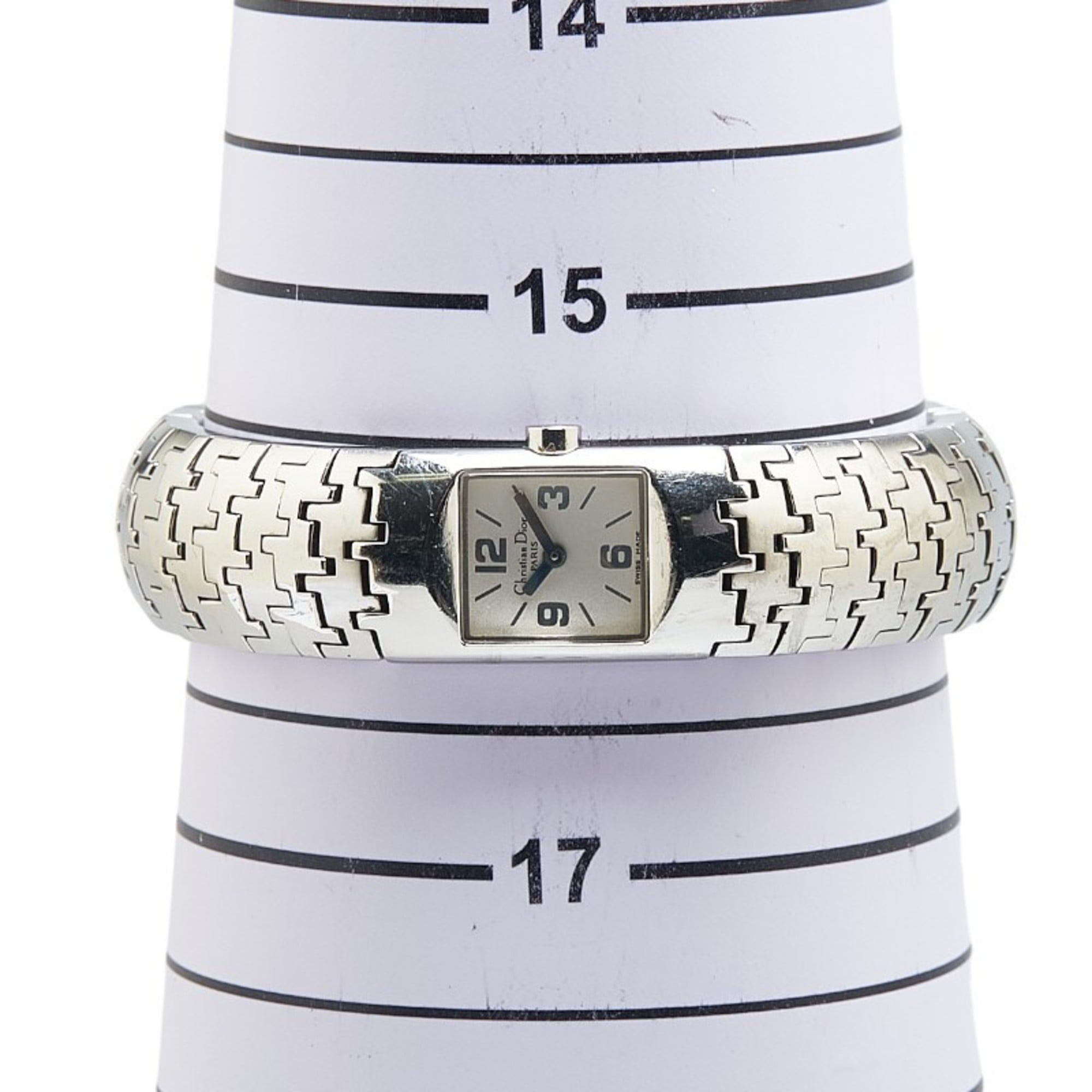 Dior Diophilic Watch D96-100 Quartz Silver Dial Stainless Steel Women's — Good
