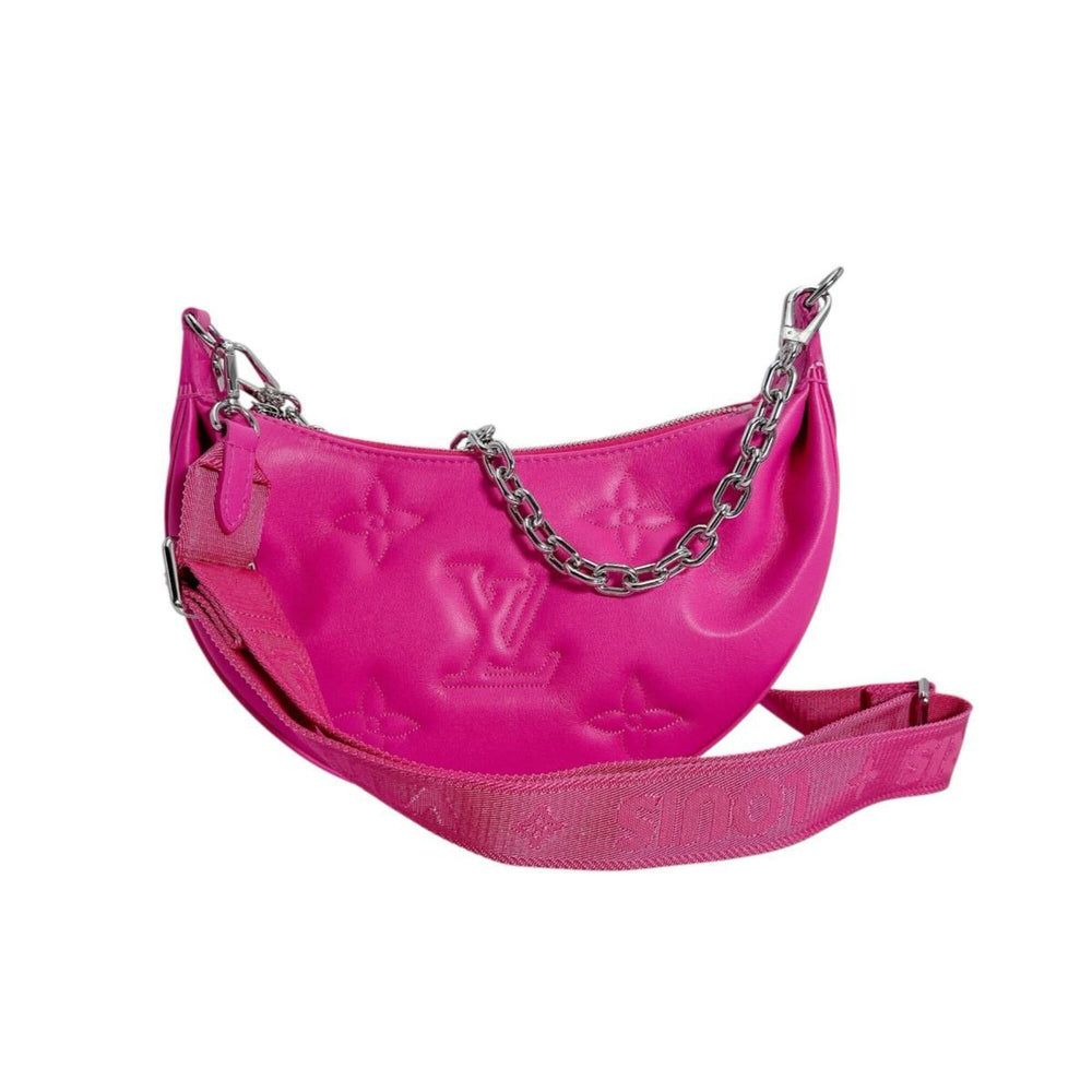 Louis Vuitton LOUIS VUITTON Shoulder Bag Over the Moon Bubble Glam Calfskin M59915 Pink — Like New