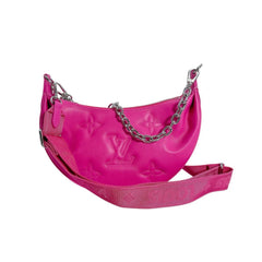 Louis Vuitton LOUIS VUITTON Shoulder Bag Over the Moon Bubble Glam Calfskin M59915 Pink — Like New