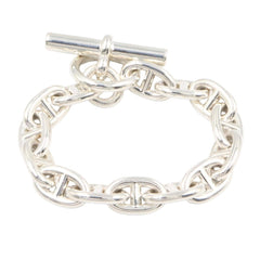 Hermes Chaine d'Ancre PM 14-link bracelet, sterling silver (925), women's, tone — Like New