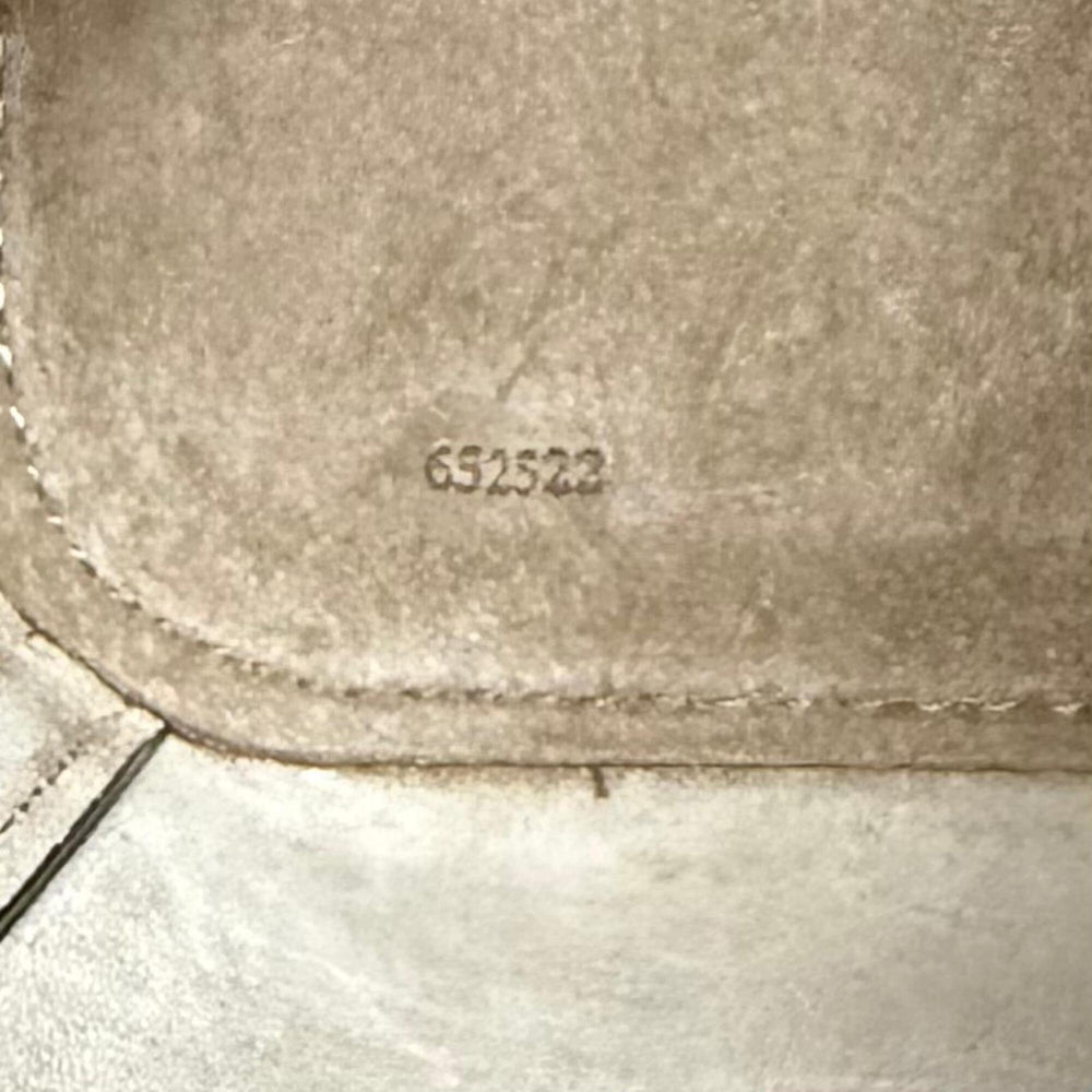 LOEWE AANBBBMX31 Pebble Bucket Bag Mini Soft Grain Calf Anagram Leather 2-Way Shoulder Black Silver Hardware Made in Spain Women's Comes with Dust — Like New