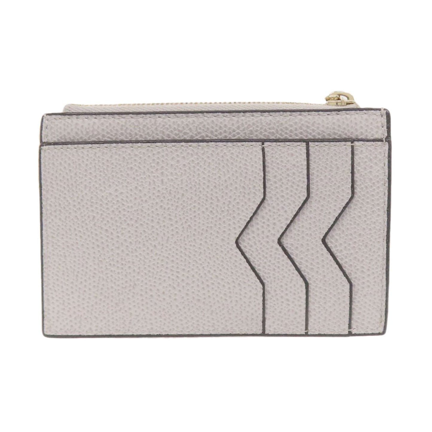 Valextra logo coin case leather women's