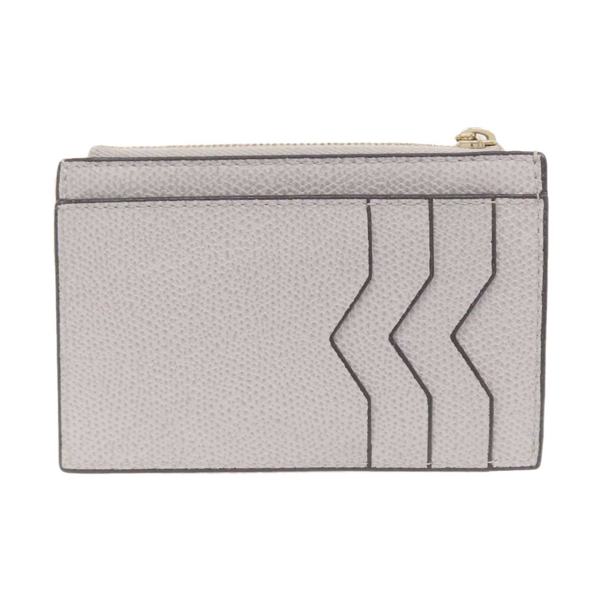 Valextra logo coin case leather women's