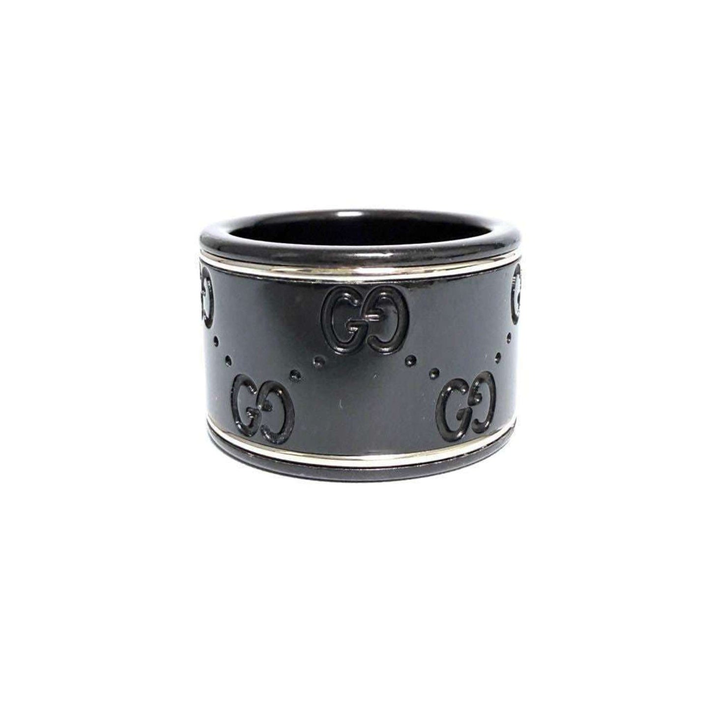 Gucci Men's Women's Pinky Icon Band Ring