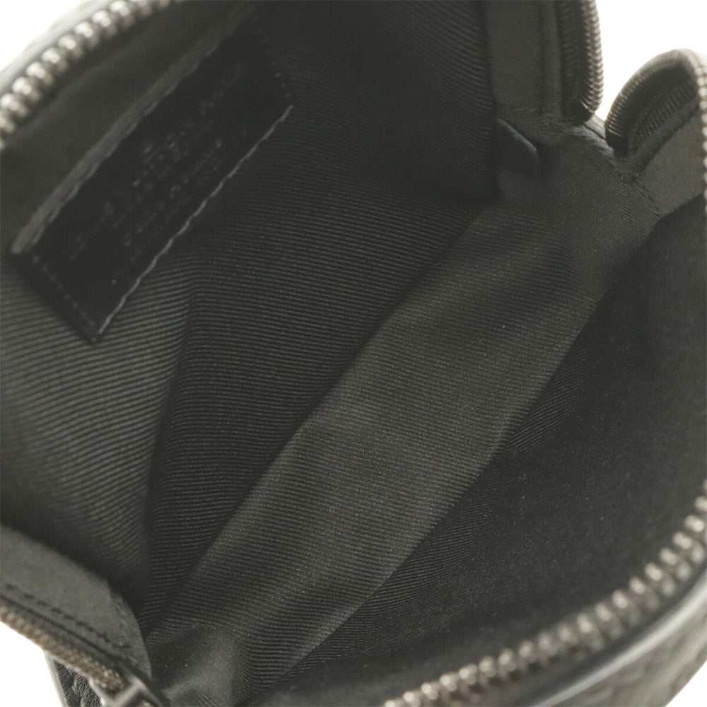 LOUIS VUITTON Taiga Rainbow Danube Shoulder Bag Pochette Leather Noir M30332 — Like New