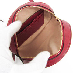 Gucci Ophidia GG Flora 598661 Women's Coated Canvas,Leather Backpack Beige,Red Color — Like New
