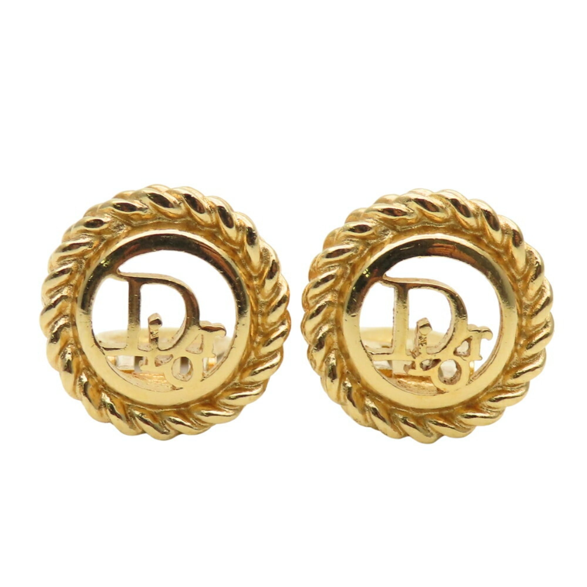 Christian Dior Metal GP Earrings for Women