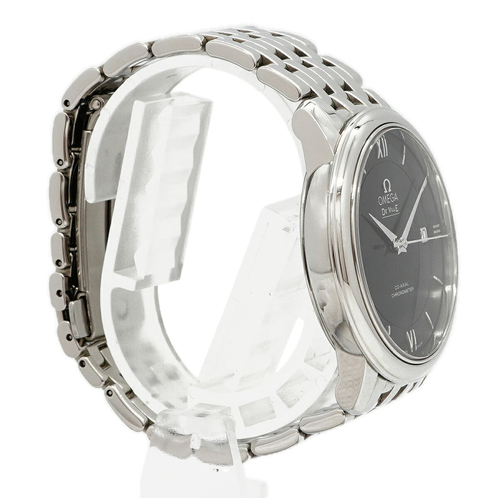 Omega De Ville Prestige 424.10.37.20.01.001 Black Dial Men's Watch — Very Good