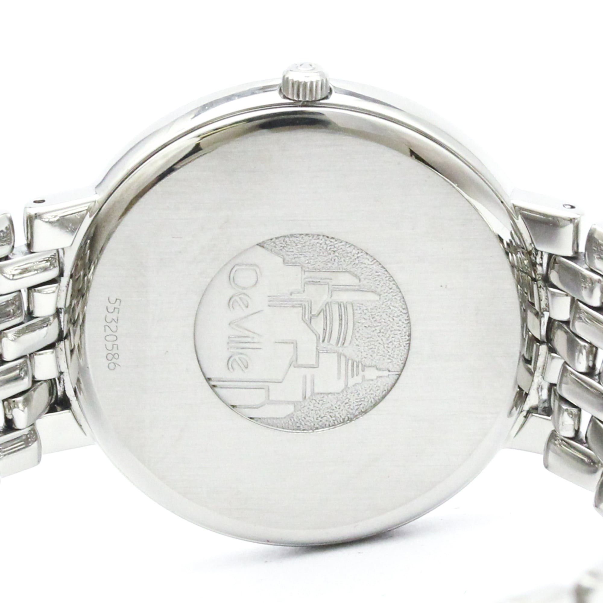 OMEGA De Ville Quartz Stainless Steel Mens Watch 7520.31 Polished — Very Good