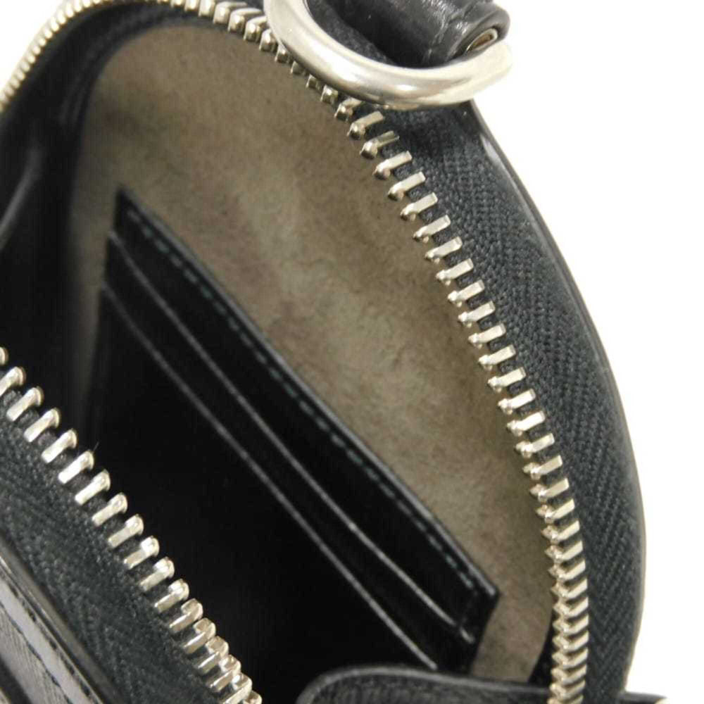 Gucci GG Supreme Shoulder Bag with Phone Holder, Double G Design, 2-Way, Interlocking G, Black, 724357 92TCF 1000, Men's/Women's — Like New