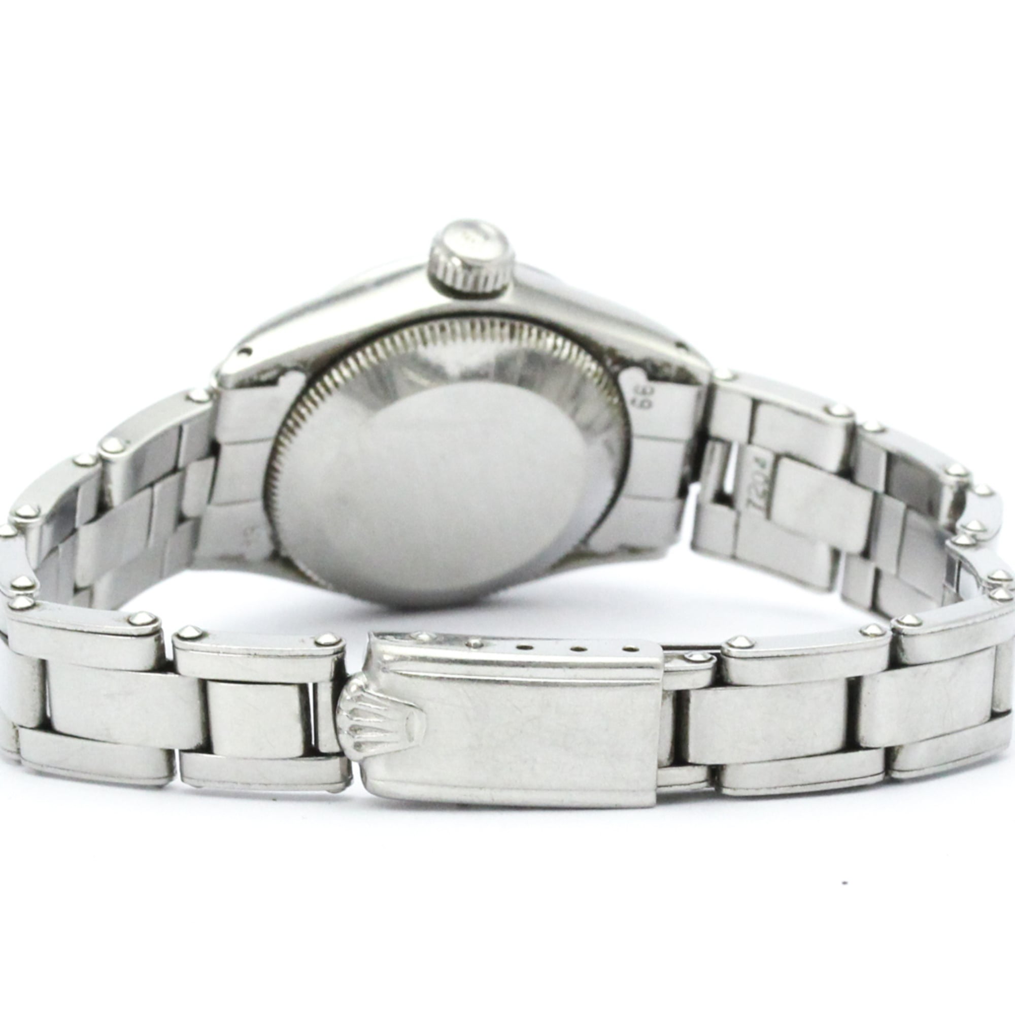 ROLEX Oyster Perpetual Date 6516 Steel Automatic Ladies Watch Vintage — Good