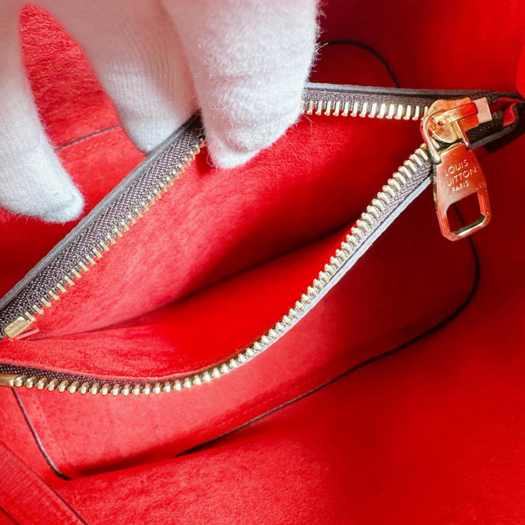 Louis Vuitton Coquelicot Shoulder Bag, 2-Way Monogram NeoNoe Canvas, M44021 — Like New