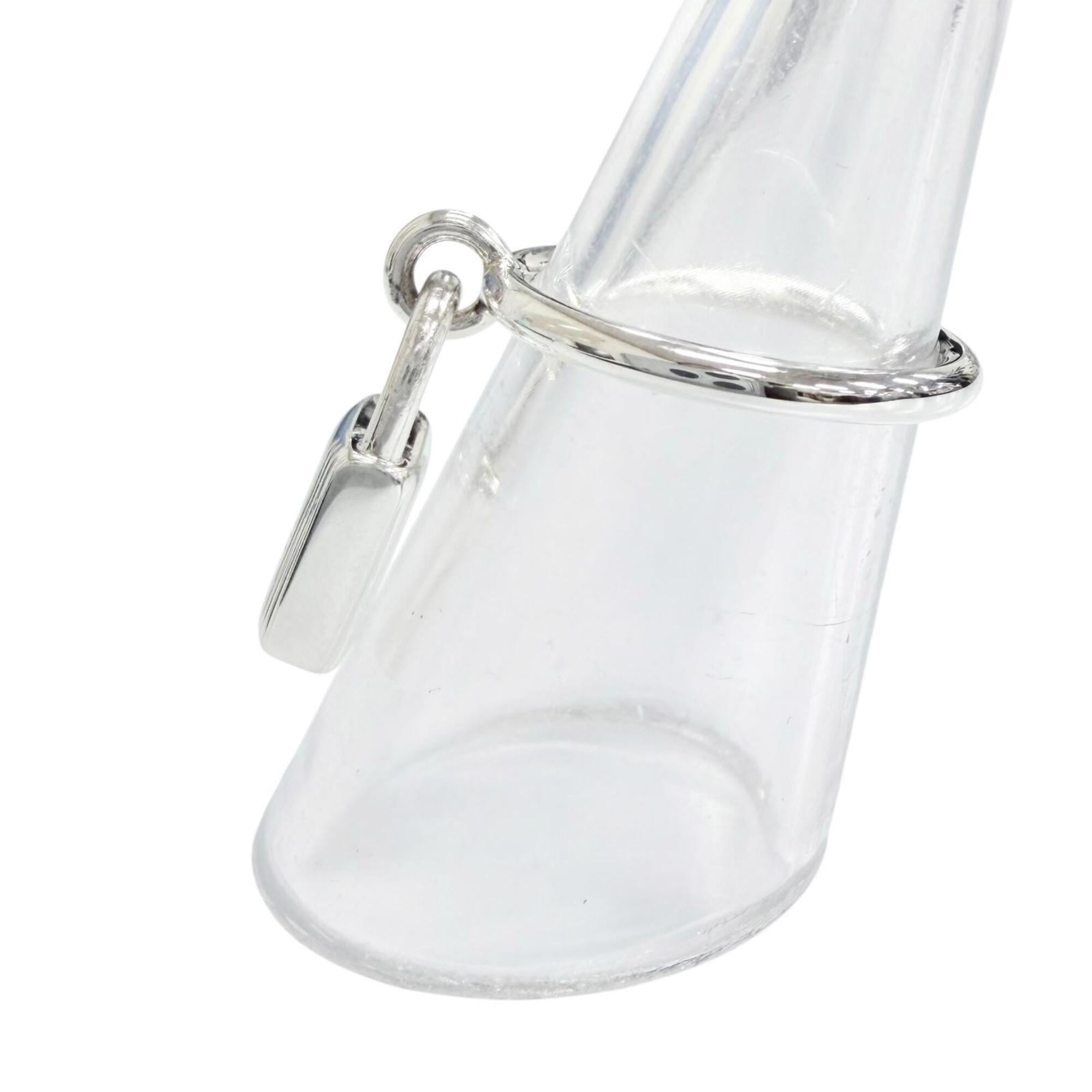 HERMES Amulette Cadena Ring, 2020 model, AG925 sterling silver, 51 lb, made in Italy, weight 5.3g, women's — Like New