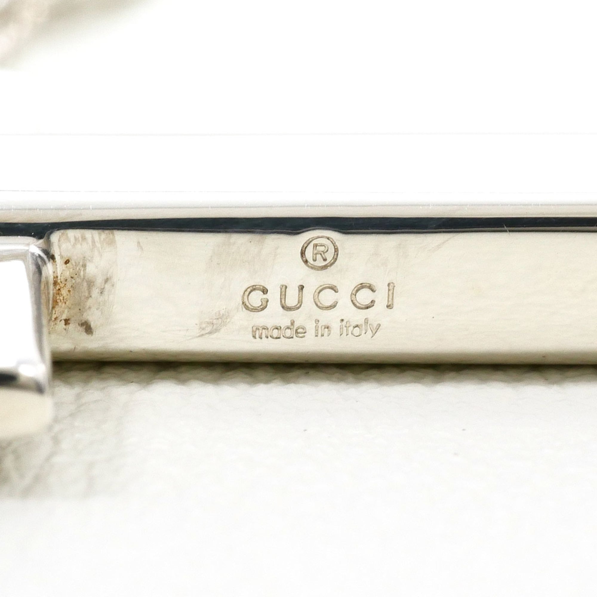 Gucci silver necklace, total weight 8.0g, 41cm, like new — Like New