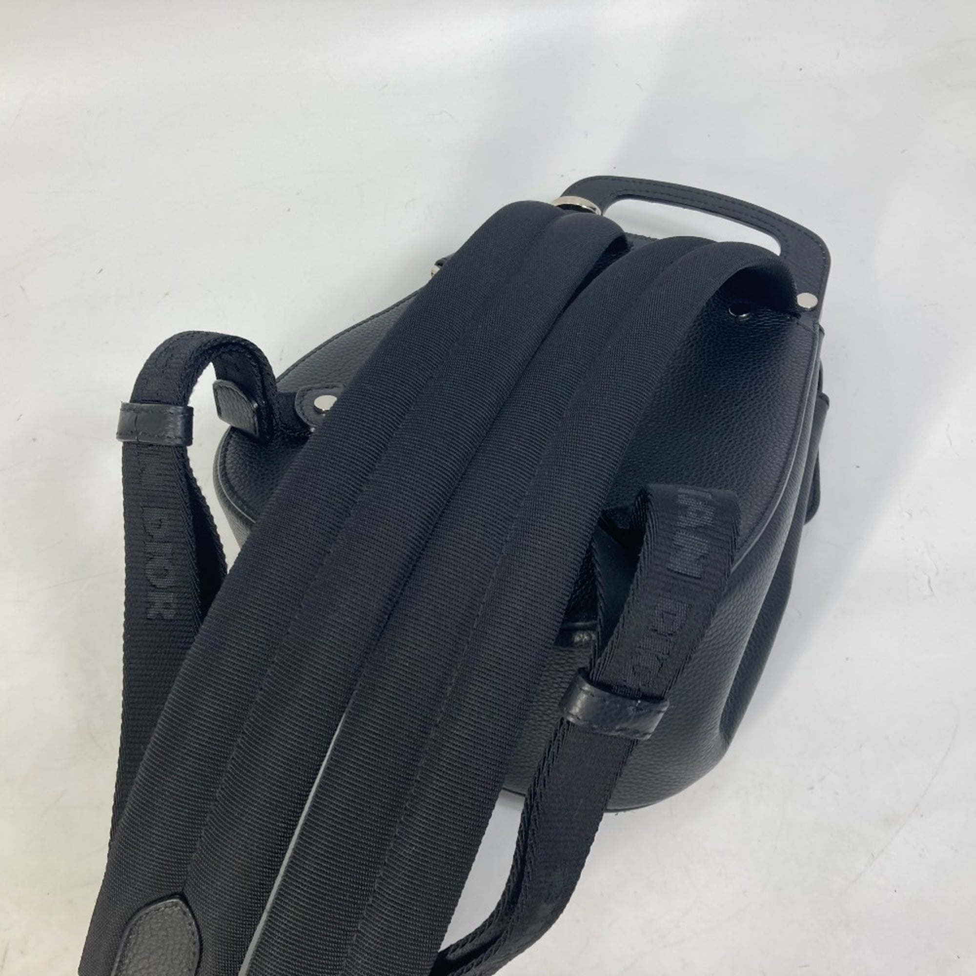 CHRISTIAN DIOR Bag Saddle backpack Backpack Black — Like New