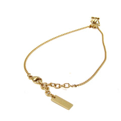 Saint Laurent Metal Charm Bracelet Gold — Like New