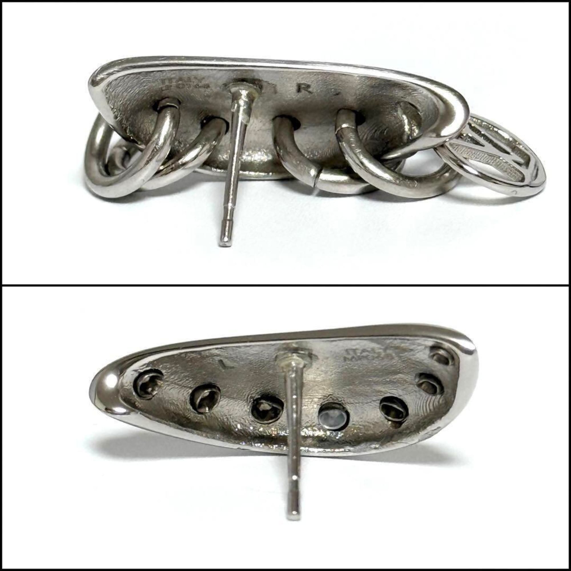Louis Vuitton Asymmetrical Bionic Earrings for Men and Women — Like New