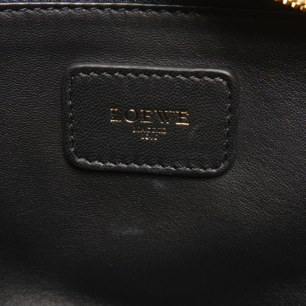 LOEWE Amazona Anagram Handbag Gold