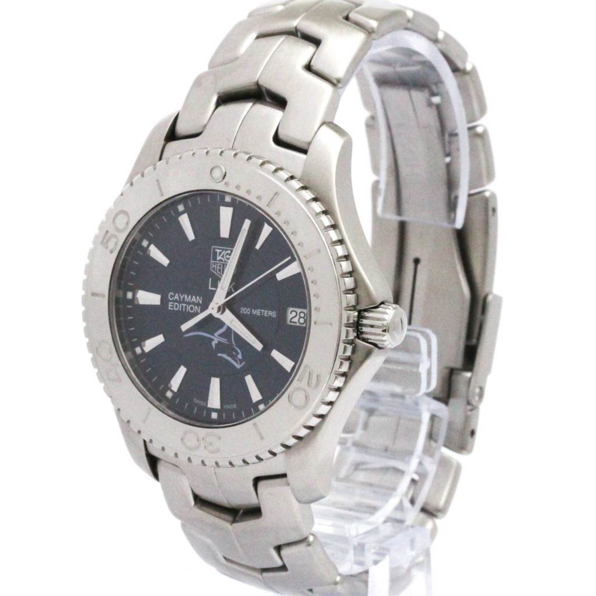 TAG HEUER Link Cayman Islands Edition LTD Watch WJ111E Polished — Very Good