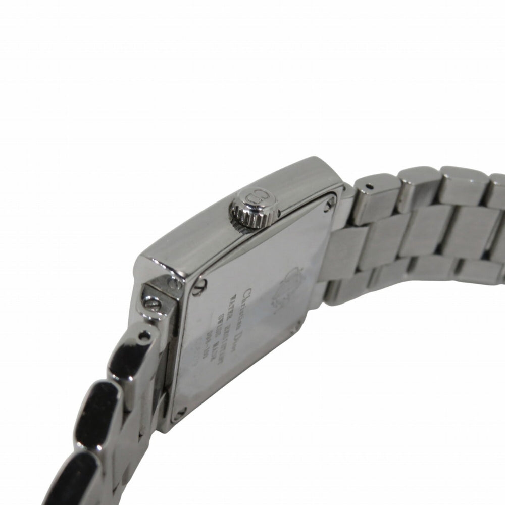 Christian Dior Riva watch, stainless steel, quartz, silver dial, D98-100 — Good