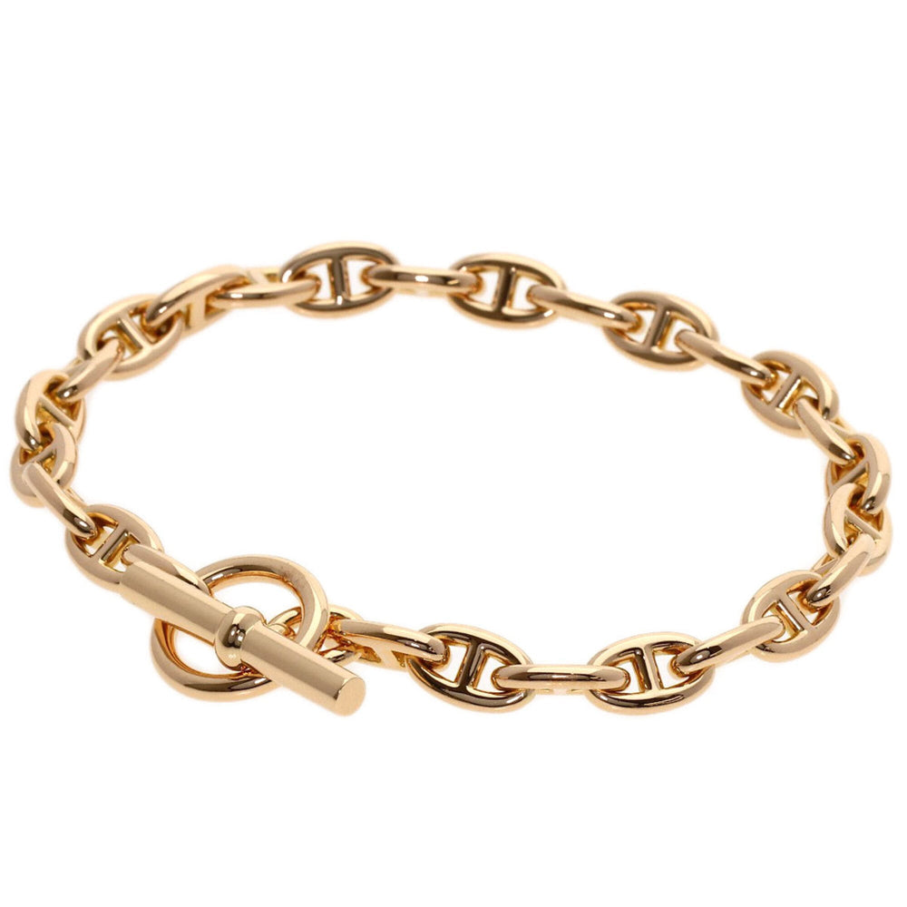 Hermes Chaine d'Ancre TPM 26-link bracelet, 18K pink gold, women's — Like New
