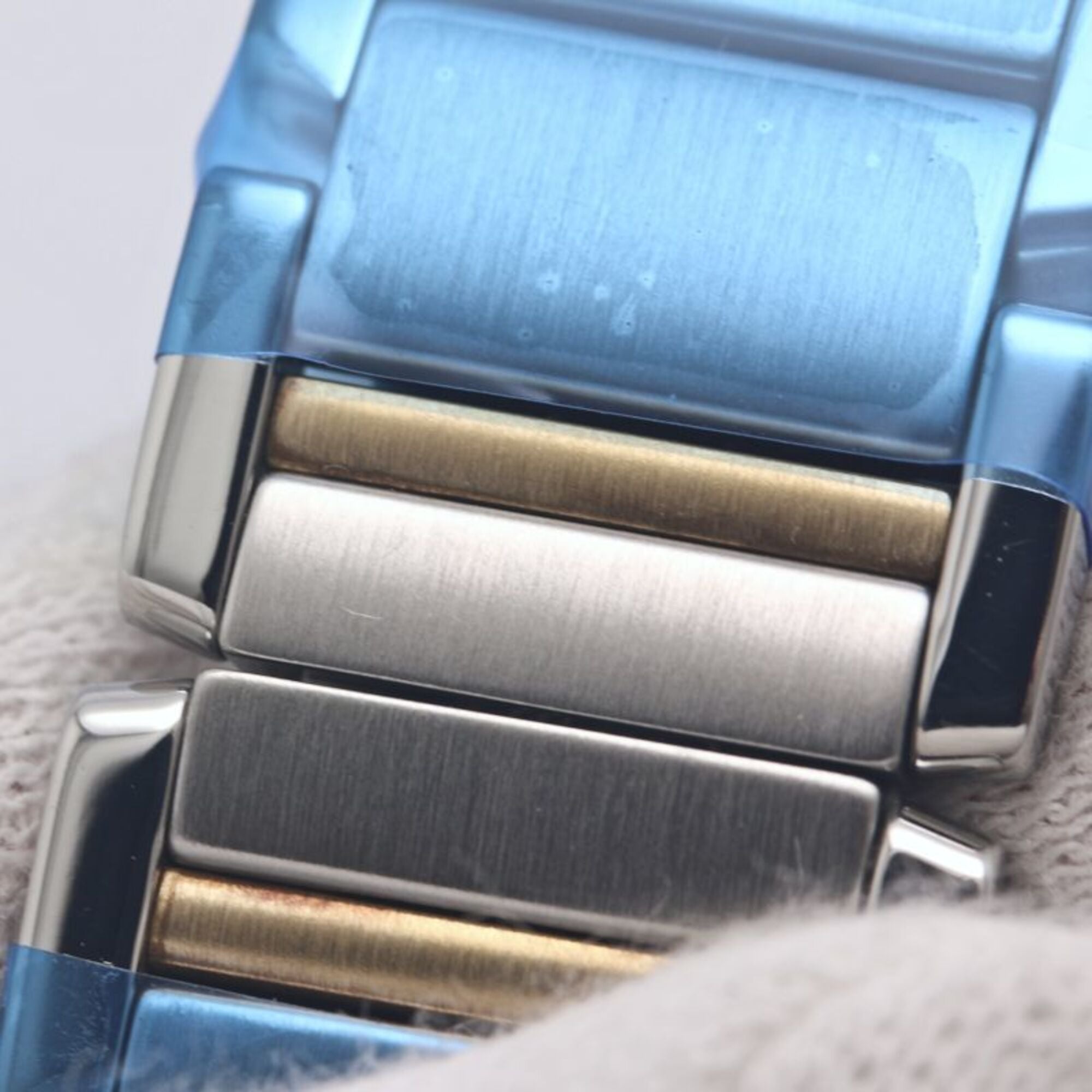 CARTIER Tank Française MM W51006Q4 Watch, Boys' Size, 18K Yellow Gold x Stainless Steel, 40390 — Very Good