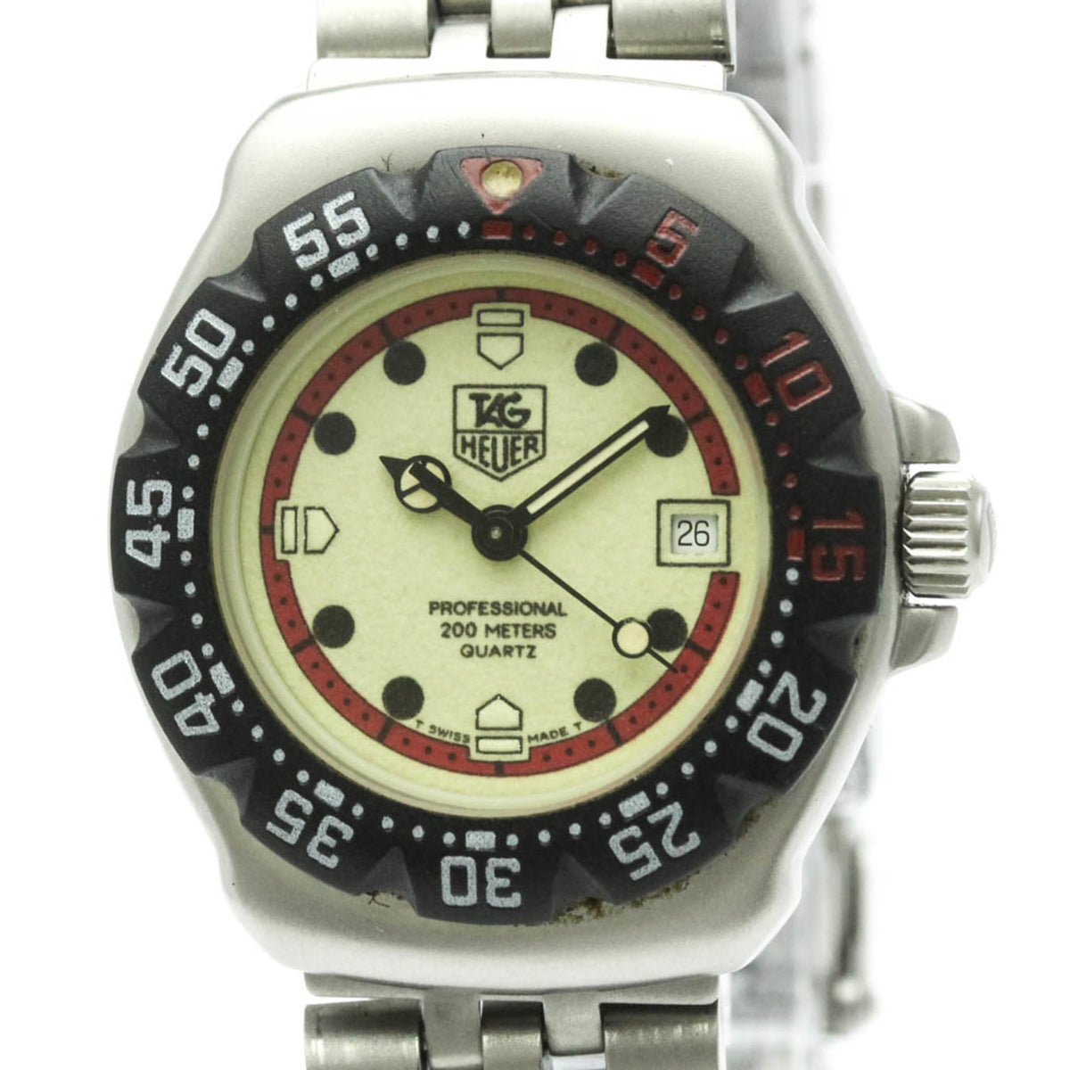 TAG HEUER Formula 1 Quartz Stainless Steel Ladies Watch 371.508 — Good