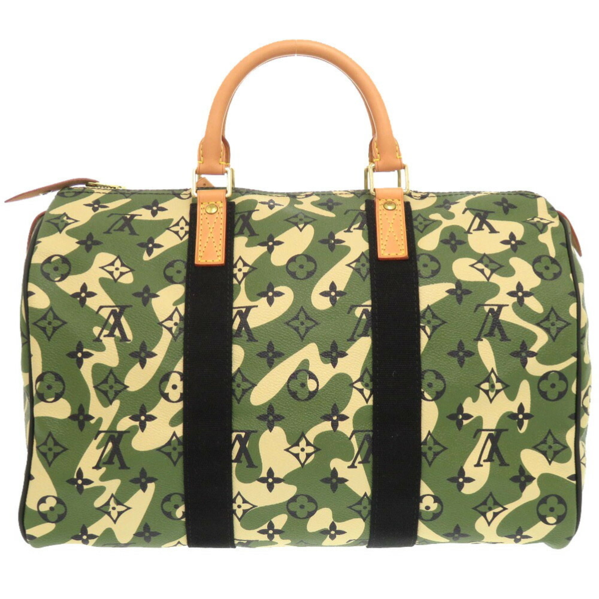 Louis Vuitton Speedy 35 Monogram M95773 Boston bag Handbag Takashi Murakami Camouflage LV 0096 LOUIS VUITTON Mogue — Like New