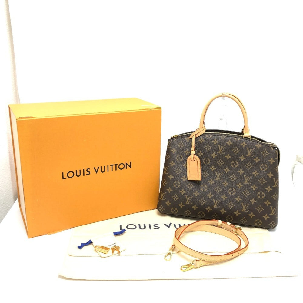 LOUIS VUITTON M45898 Grand Palais MM 2-Way Bag, Monogram Canvas, Brown, Like New — Like New