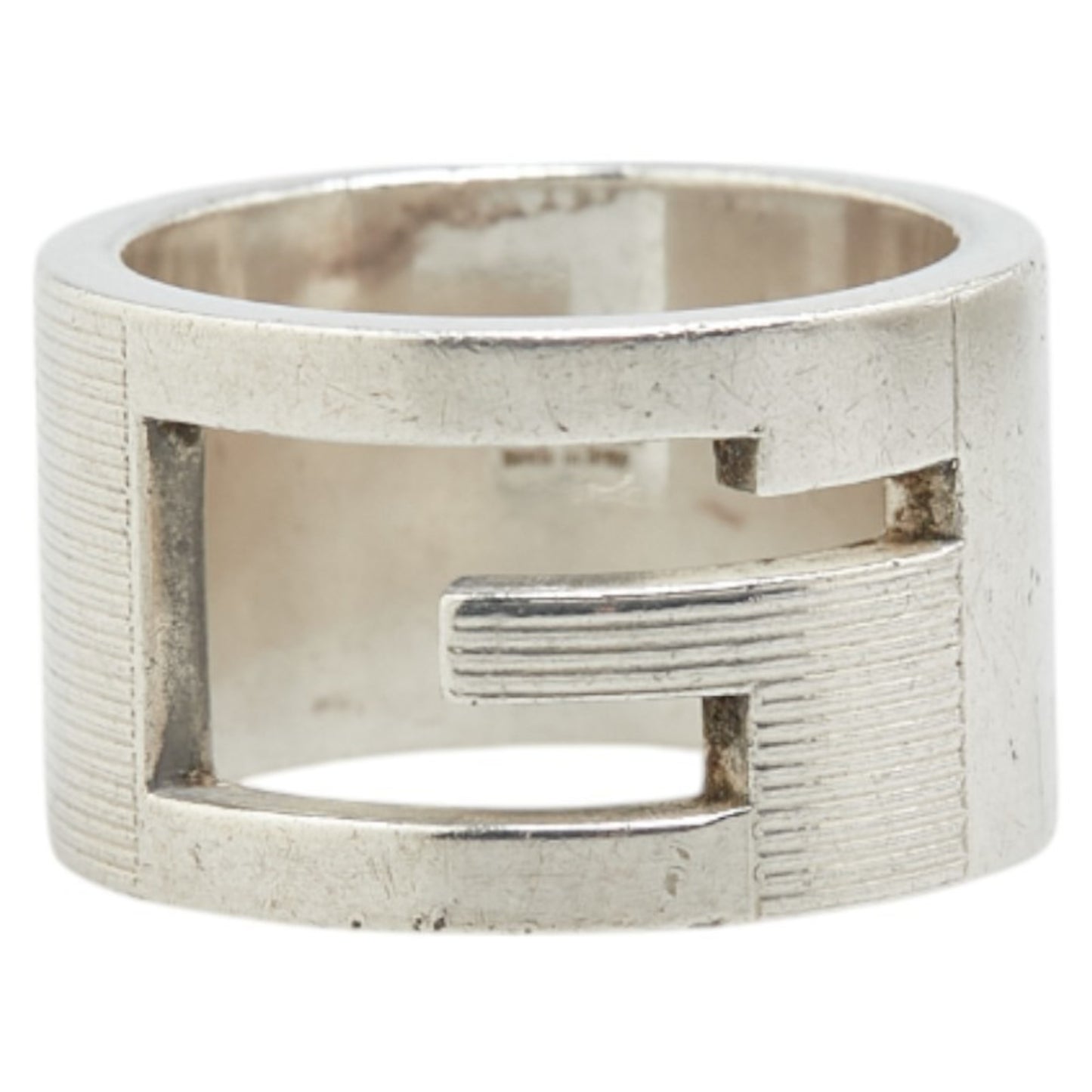 Gucci Branded G Ring #11 SV925 Silver Women's GUCCI