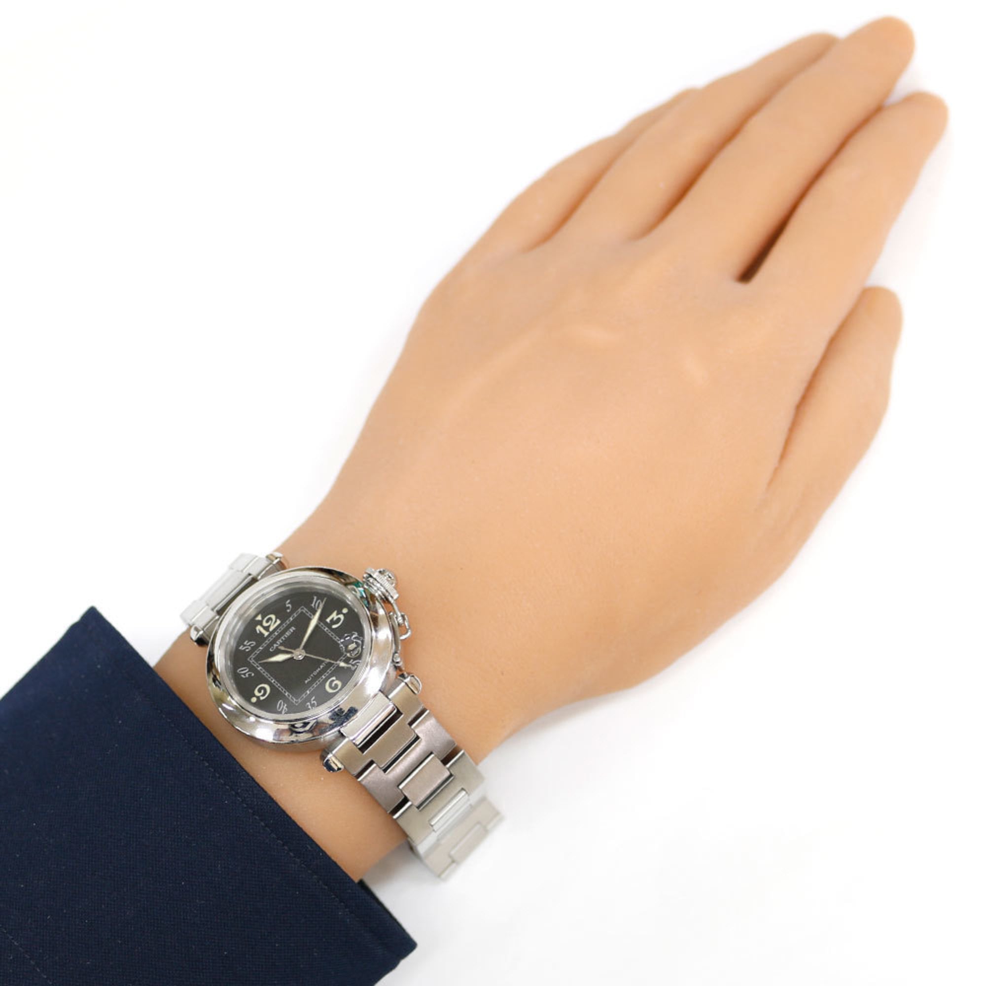 Cartier Pasha Watch, Stainless Steel 2324, Automatic, Unisex, CARTIER, Overhauled — Good
