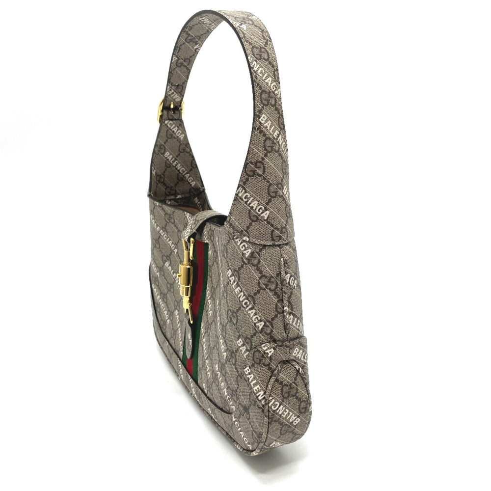 Gucci 636706 Balenciaga BALENCIAGA collaboration Bag Jackie 1961 2WAY Hand Bag Beige — Like New
