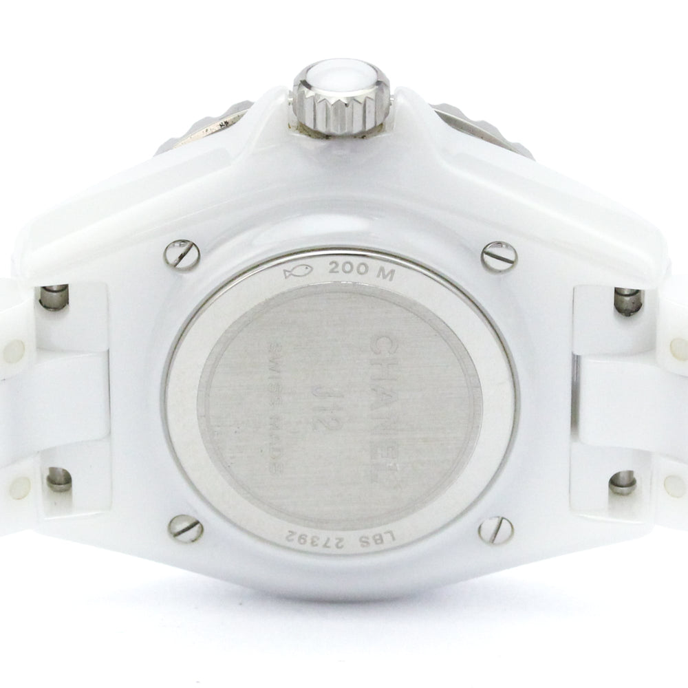 CHANEL J12 Diamond Ceramic Quartz Ladies Watch H5703 Polished — Very Good